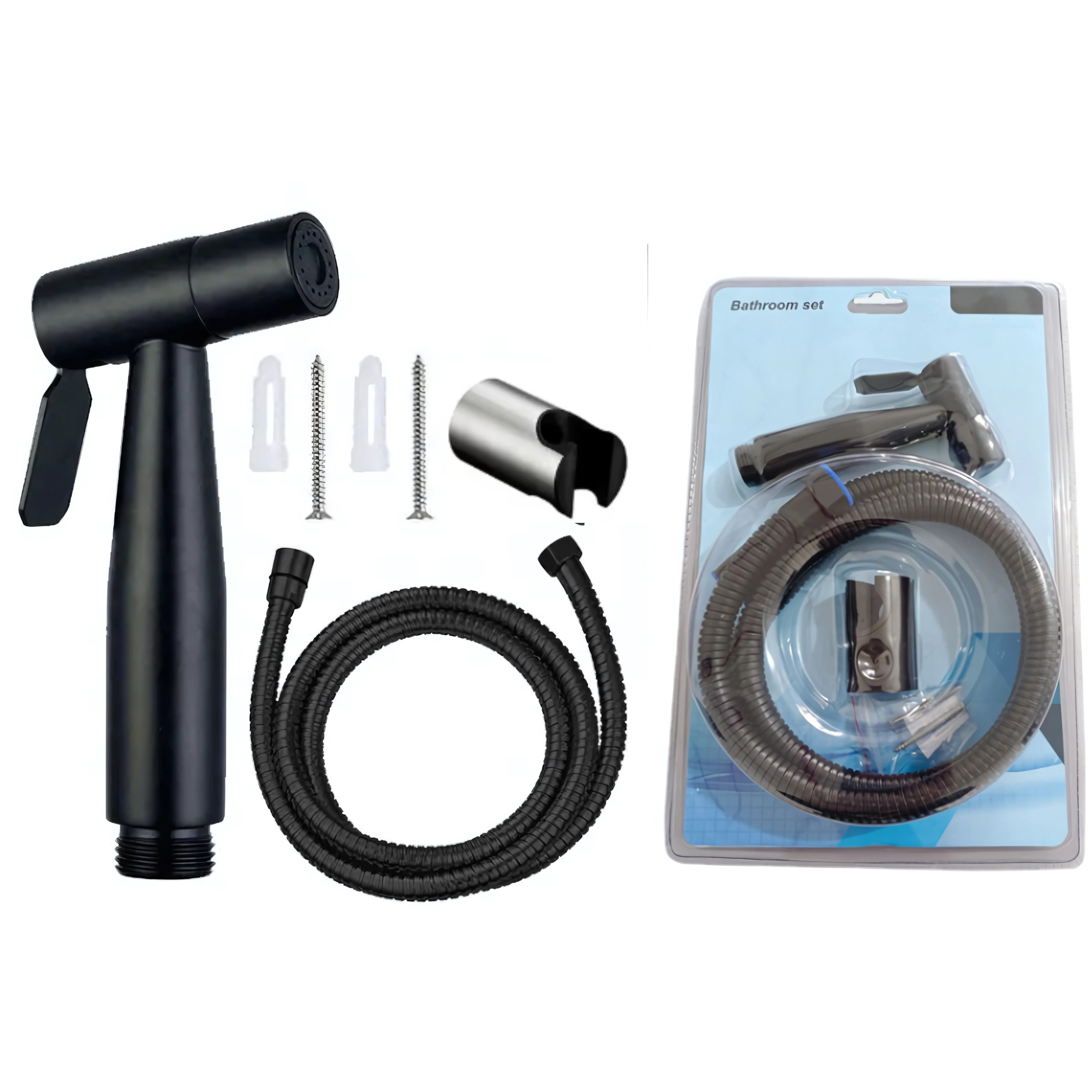 Bidet Toilet Spray Set Black