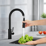 Kitchen Sink Taps Black