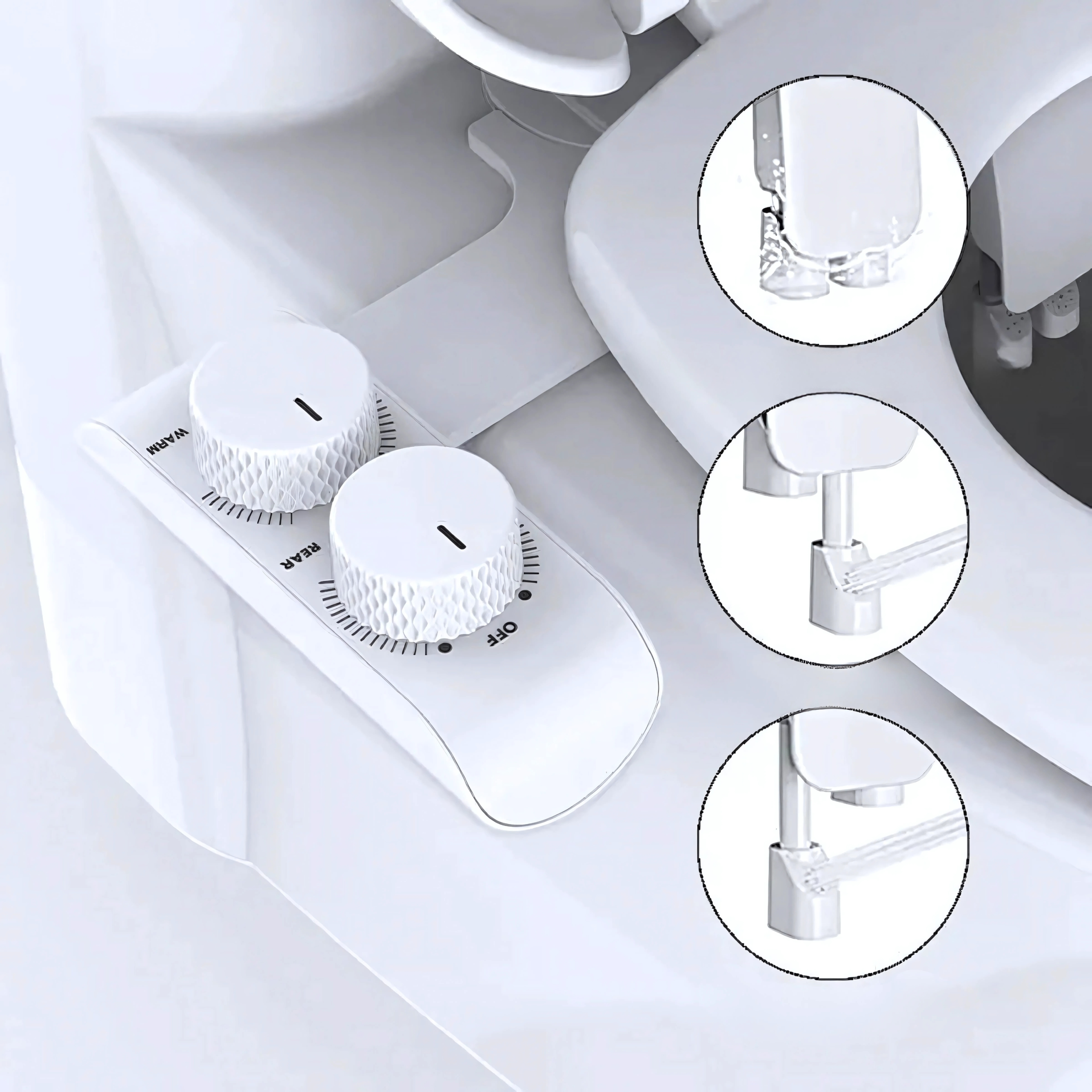 Toilet Bidet Seat Attachment